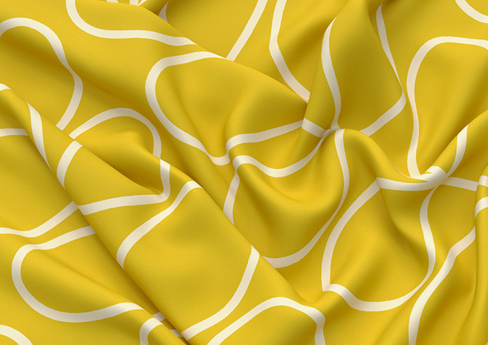 Orla Kiely Jumbo Linear Stem, Sunflower - Twist&Fit Roman Blind - Image 4